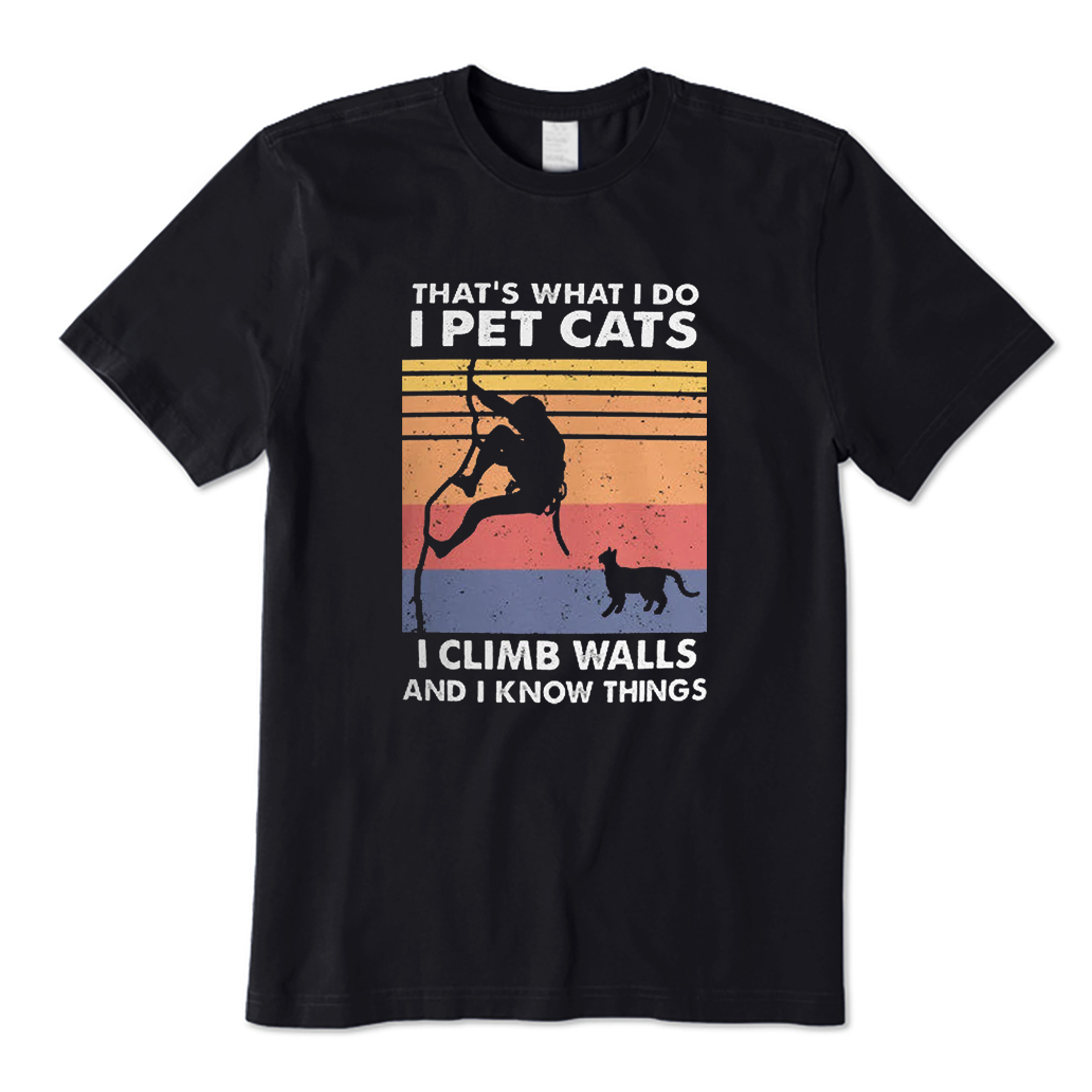 Climber & Cat Lover T-Shirt