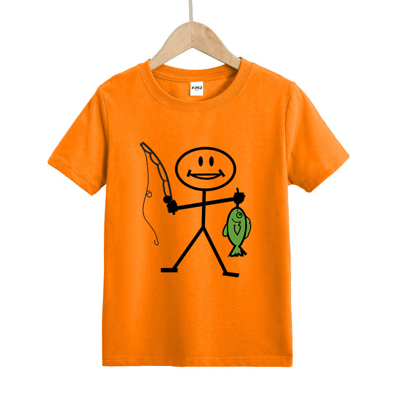 Happy Fishing Kids T-Shirt