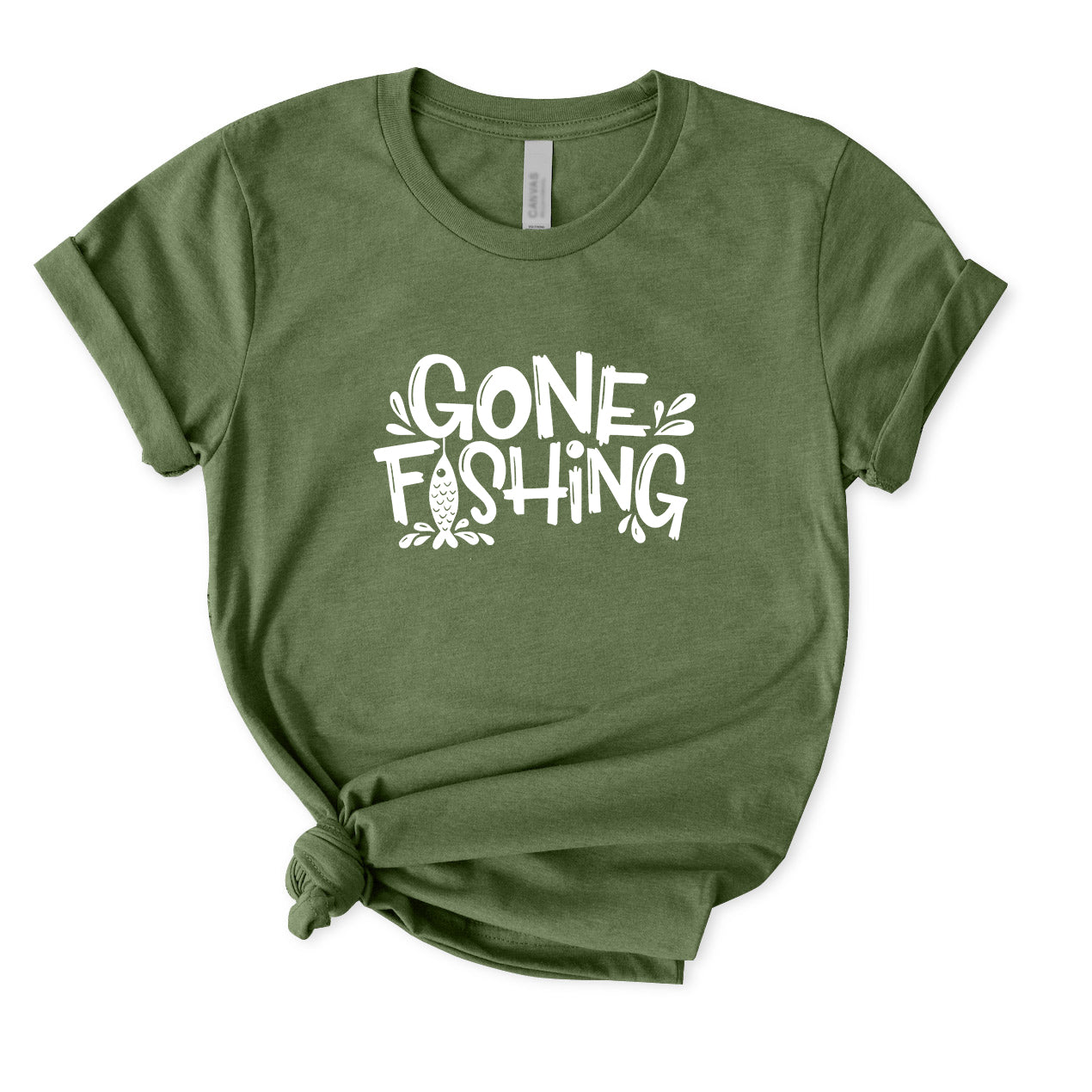 Gone Fishing T-Shirt for women