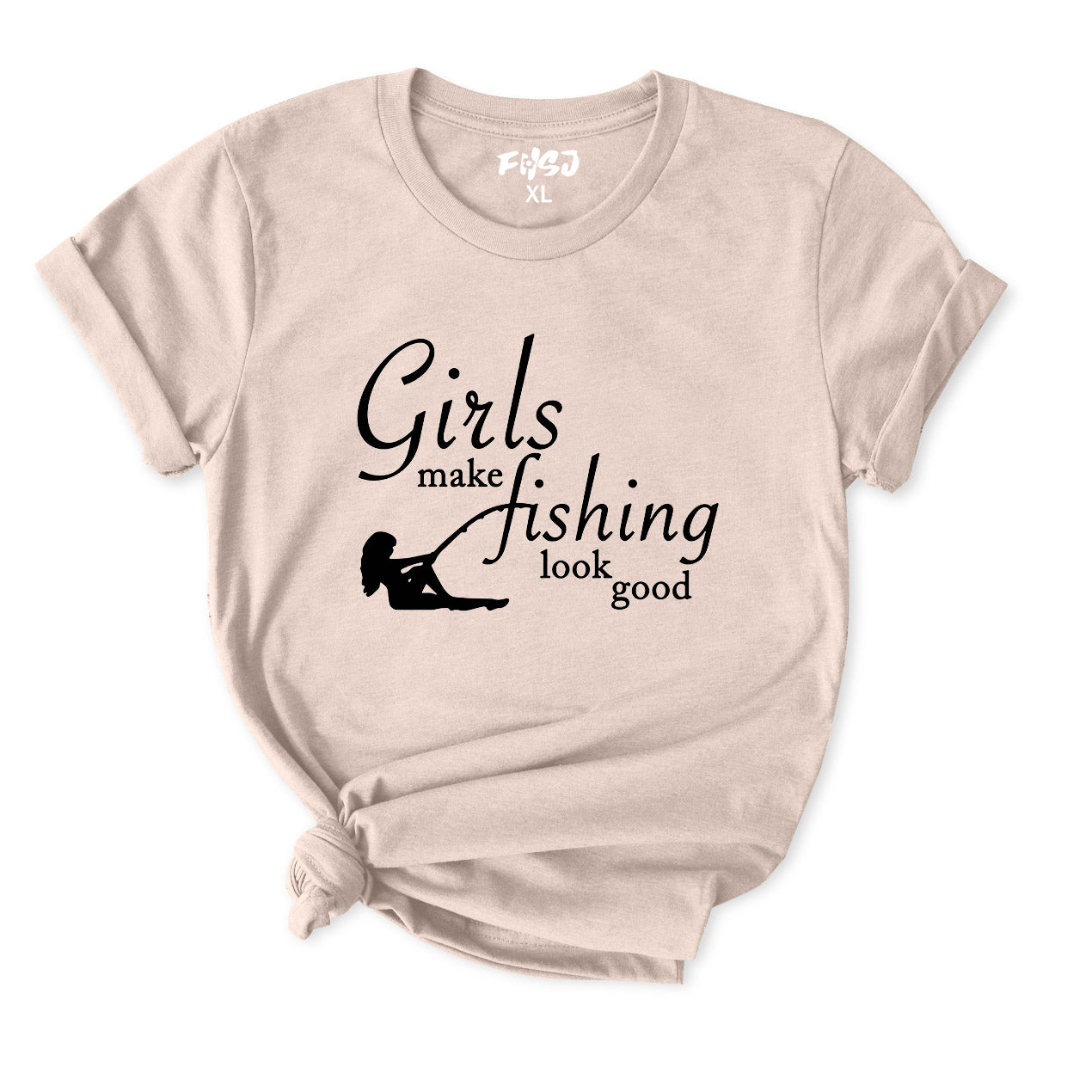 Girl's Fishing T-Shirt for Women