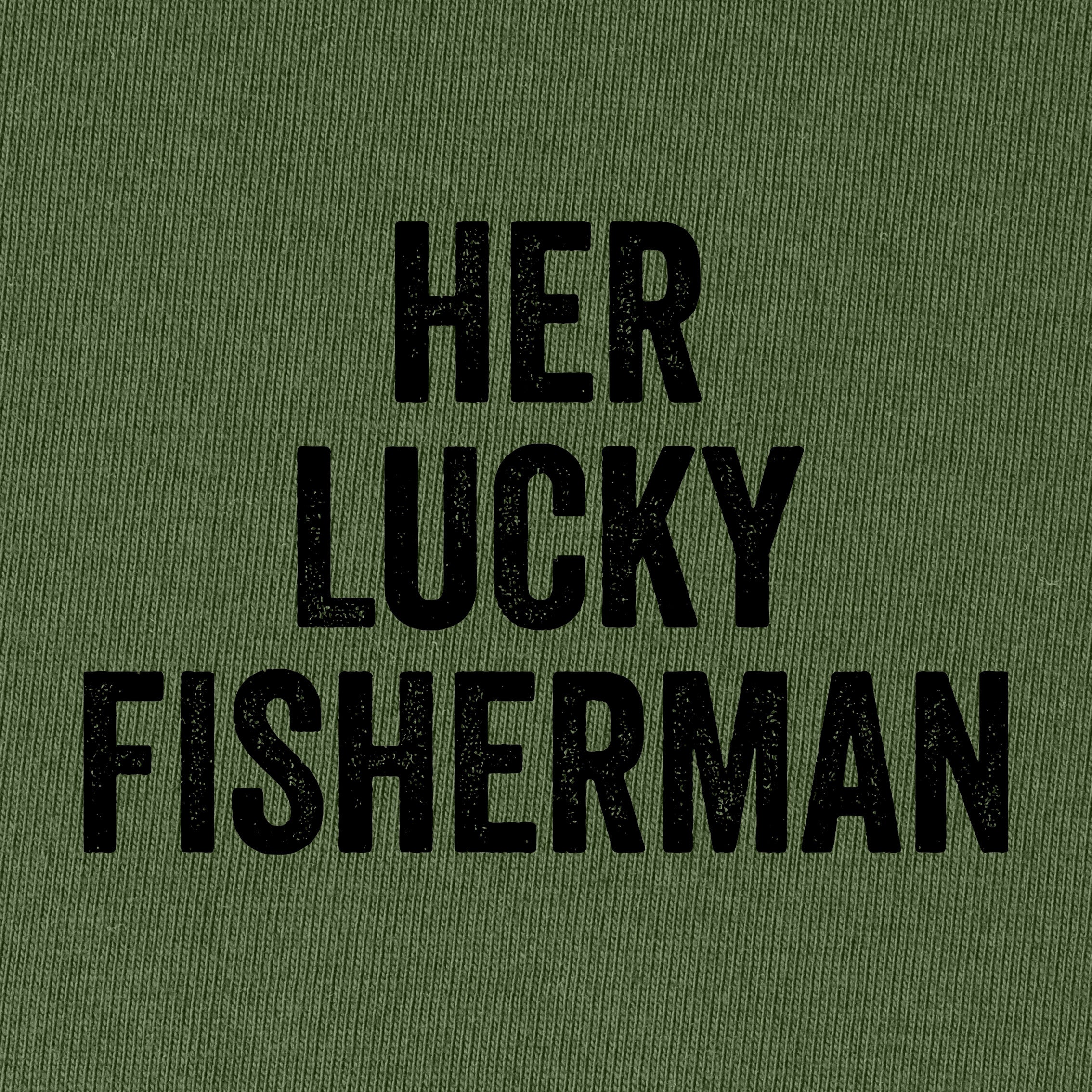 Her Lucky Fisherman T-Shirt
