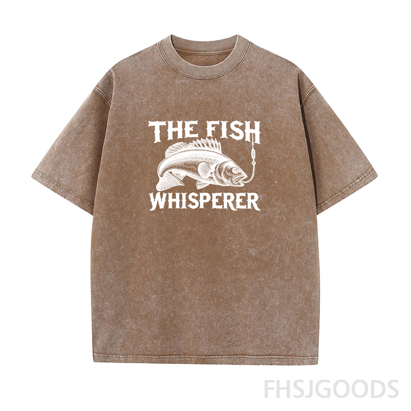 The Fish Whisperer Unisex Distressed T-Shirt