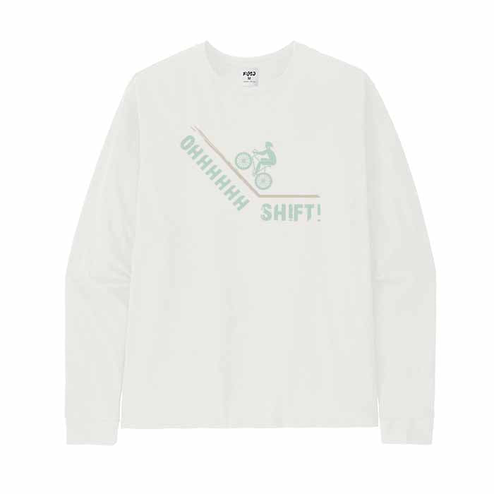 Oh Shift Bike Long Sleeve T-Shirt
