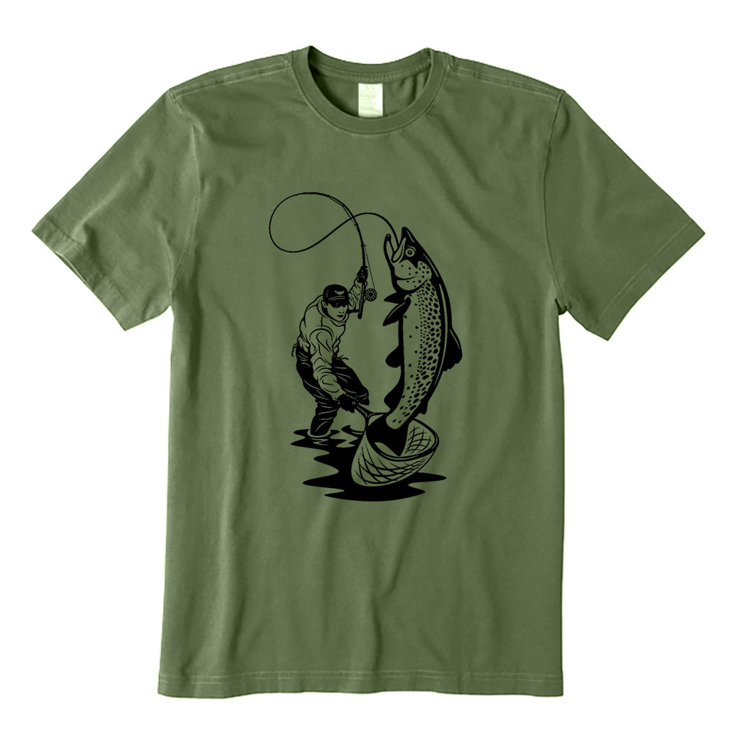 SALMON FLY Fishing T-Shirt