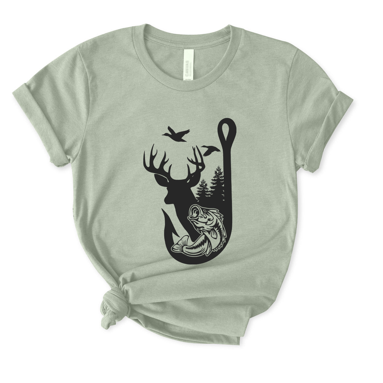 Fishing and Hunting T-Shirt for women