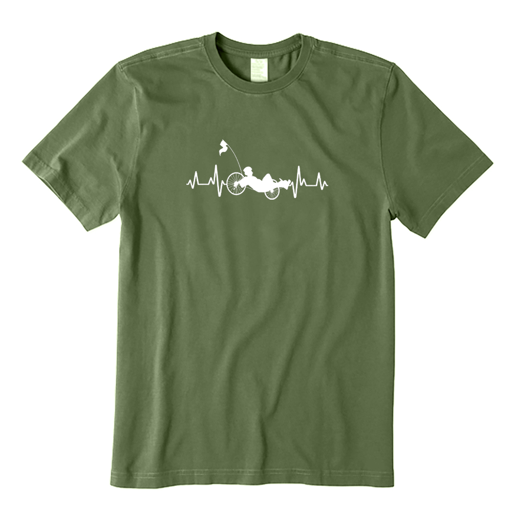 Recumbent Trike Heartbeat T-shirt