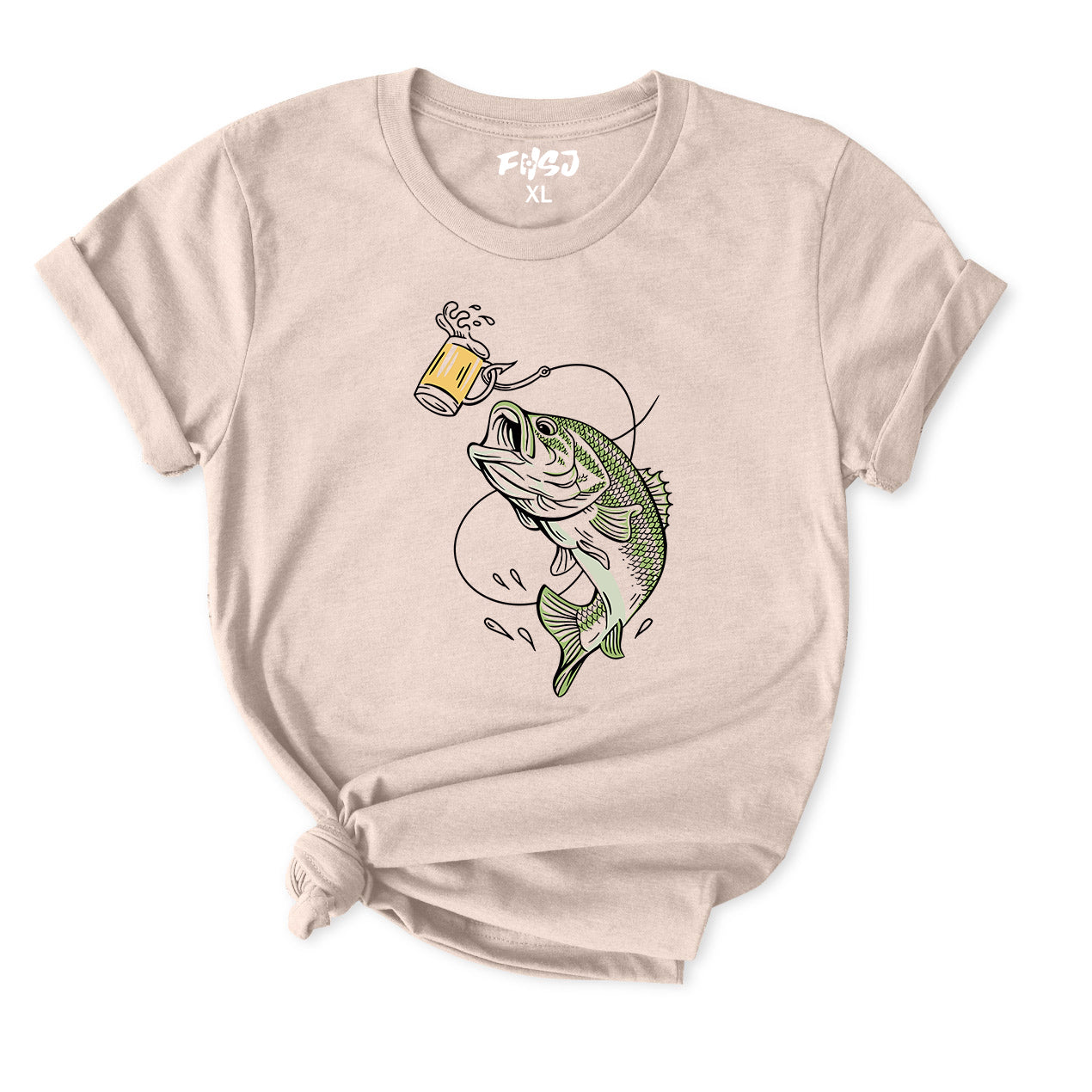 Lure Bass Beer T-Shirt for women