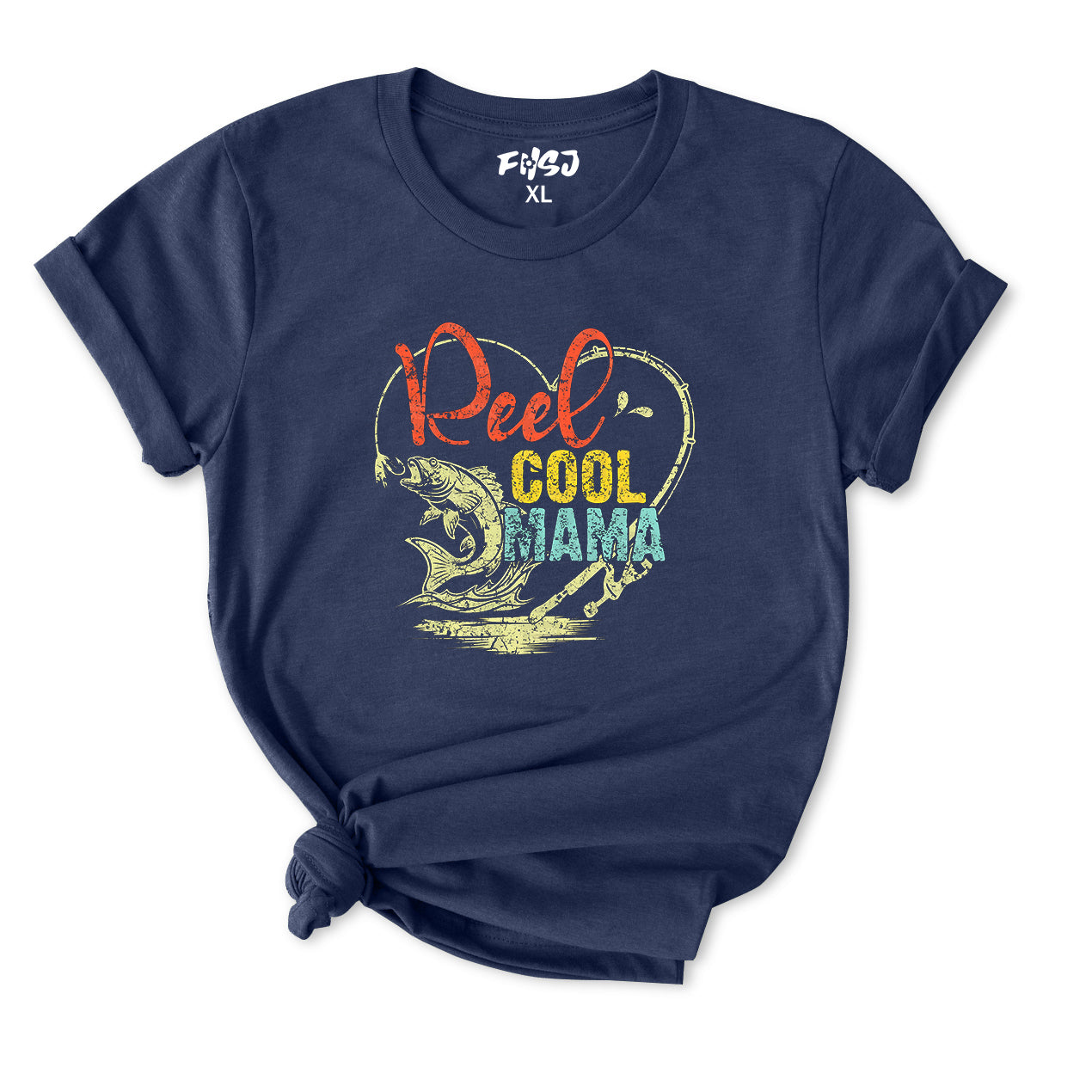 Reel Cool Mama Fishing T-Shirt for Women