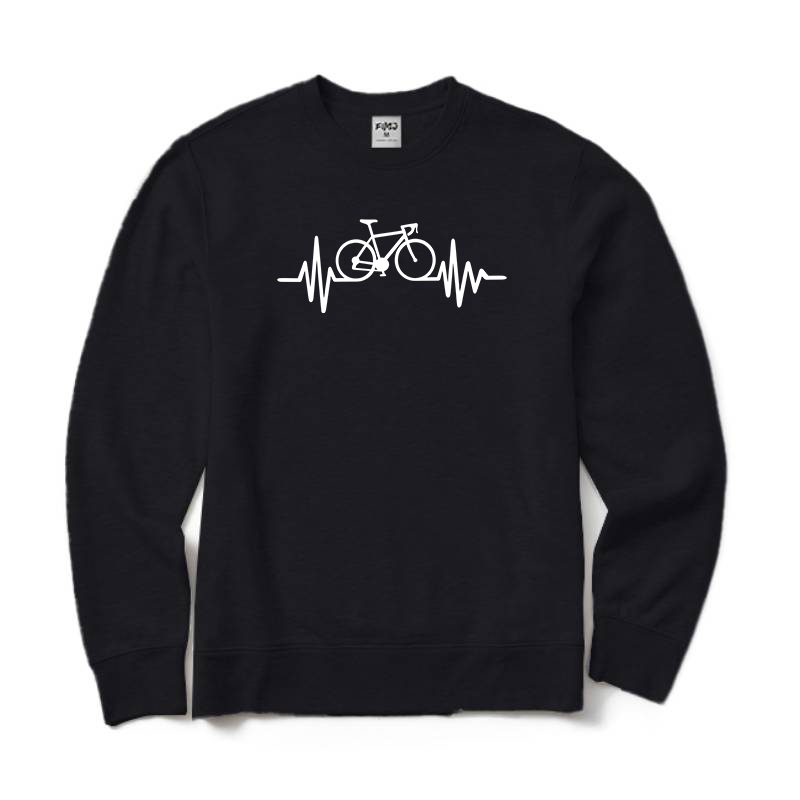 Cool Biking Crewneck Sweatshirt