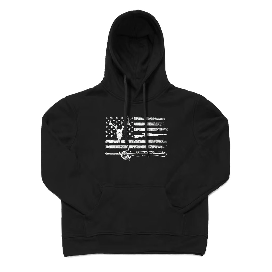Hunting and Fishing Flag  Hoodie