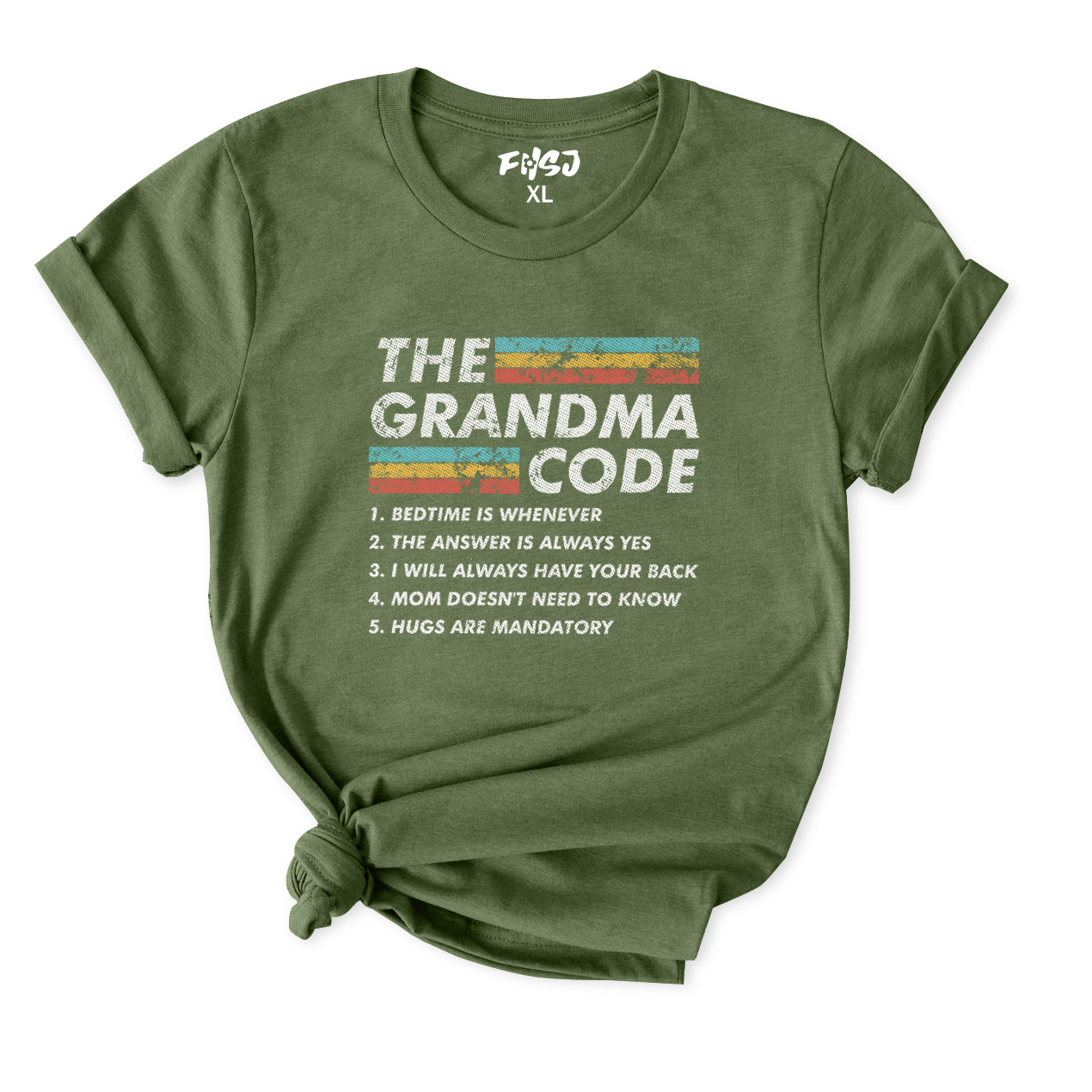 Funny Grandma Code T-Shirt for Women