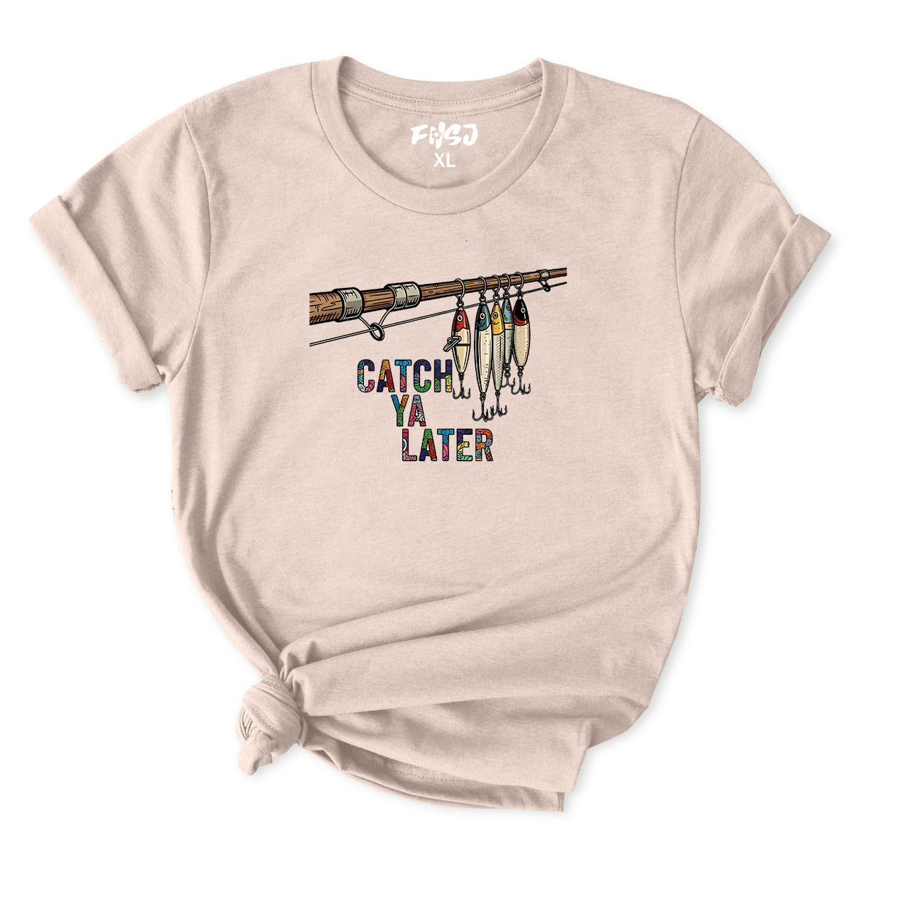 Catch Ya Later Fishing T-Shirt for Women