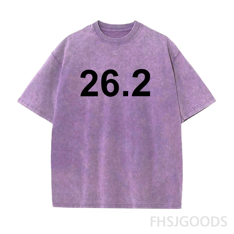 26.2 Marathon Runner Unisex Distressed T-Shirt