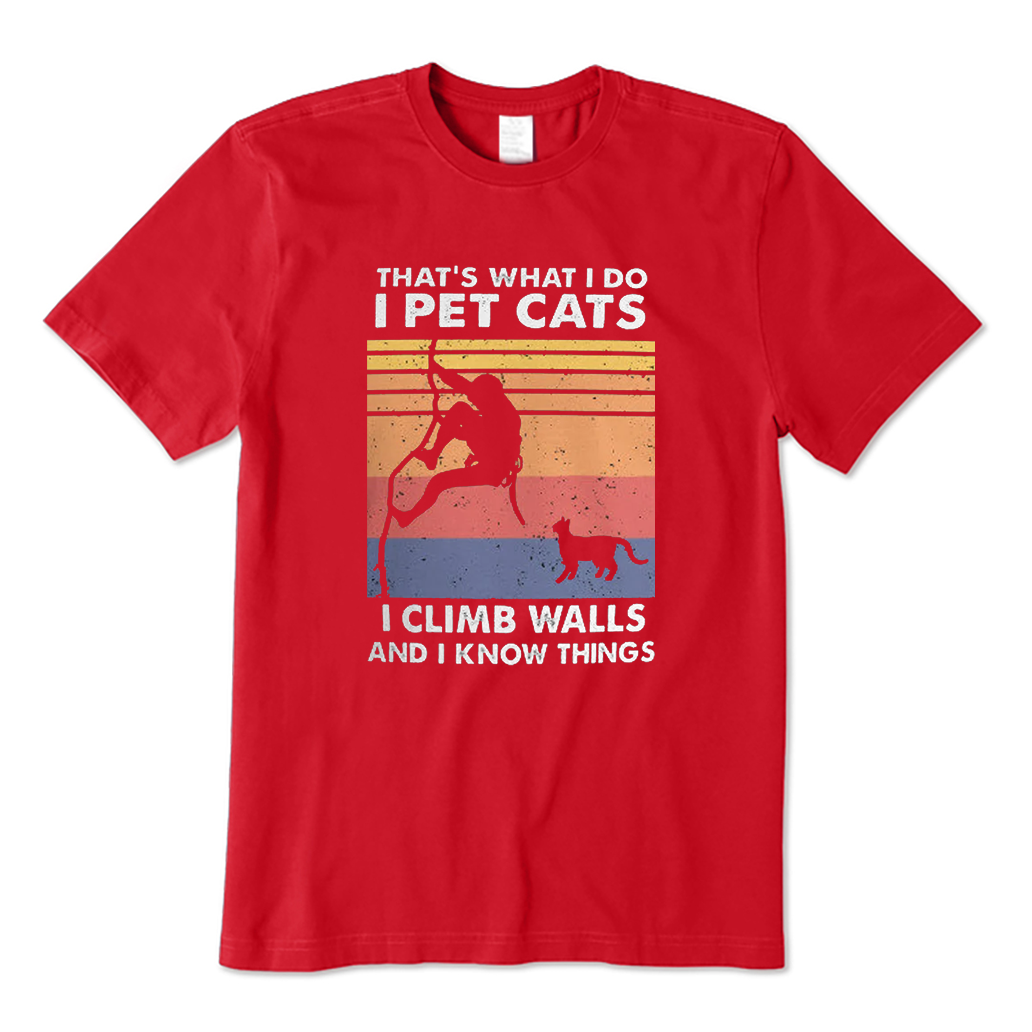 Climber & Cat Lover T-Shirt