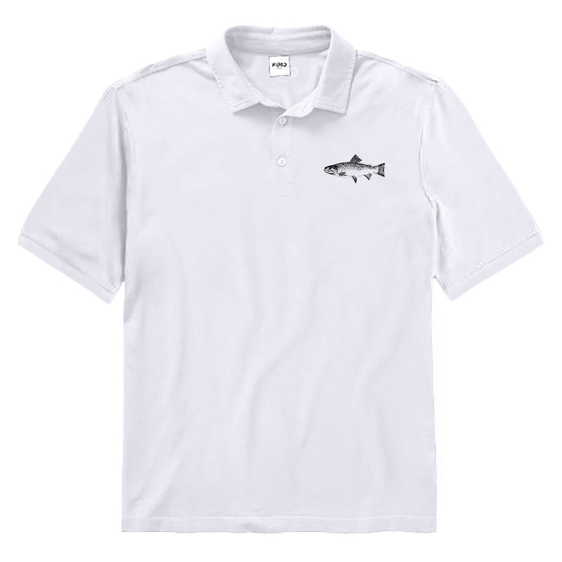 Brook Trout Fishing Polo Shirt