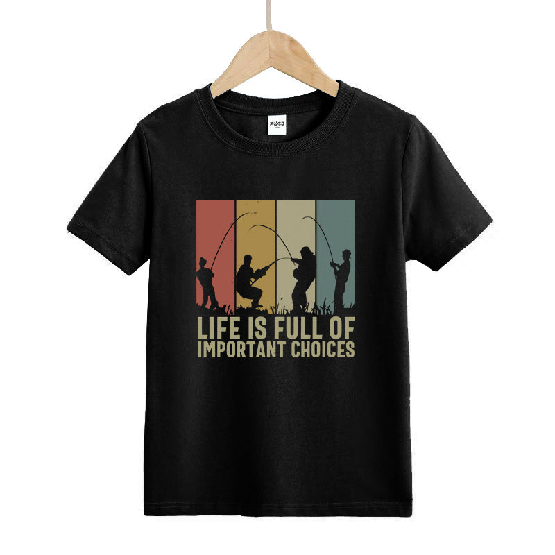 LIFE IS FULL OF IMPORTANT Kids T-Shirt