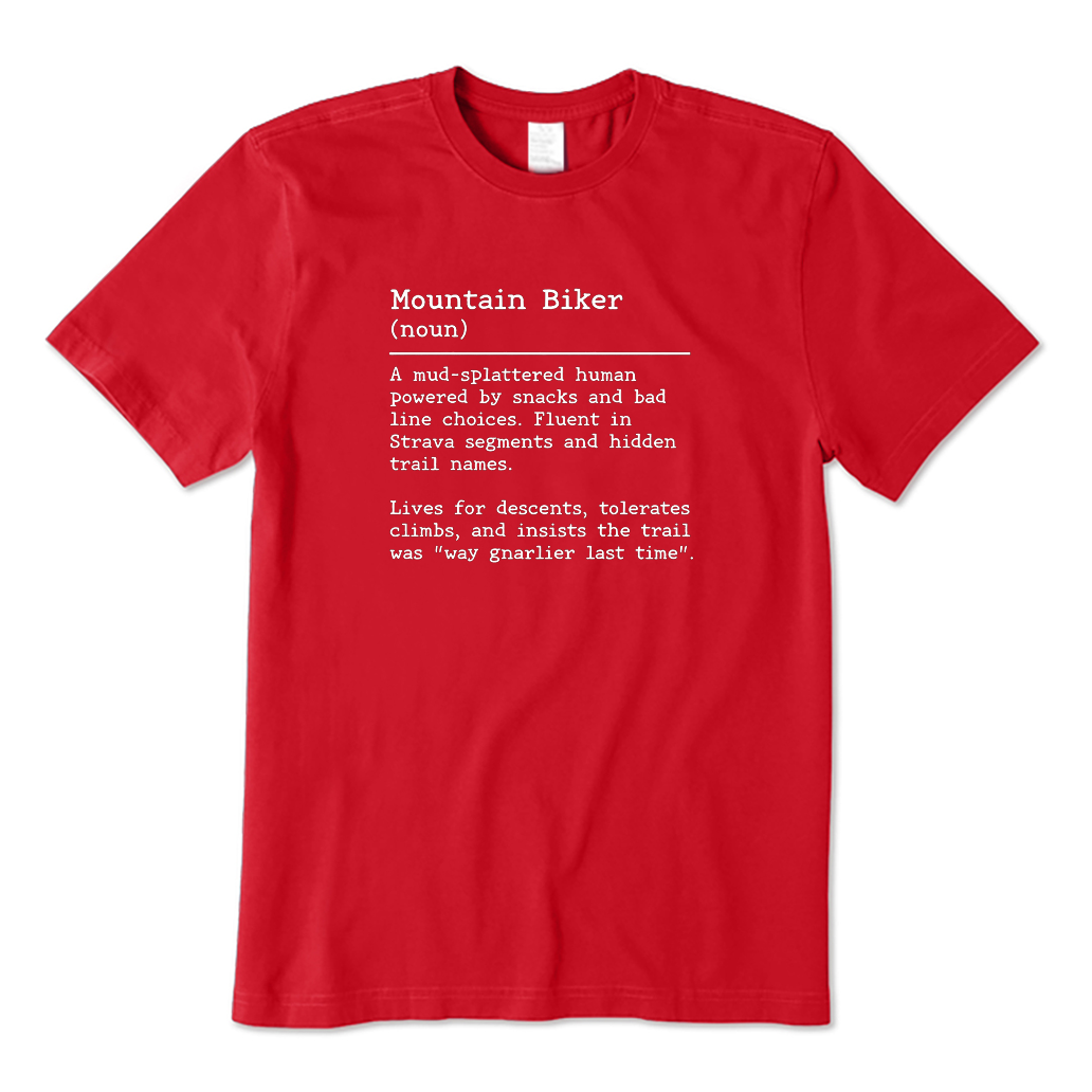 Funny Mountain Bike T-shirt
