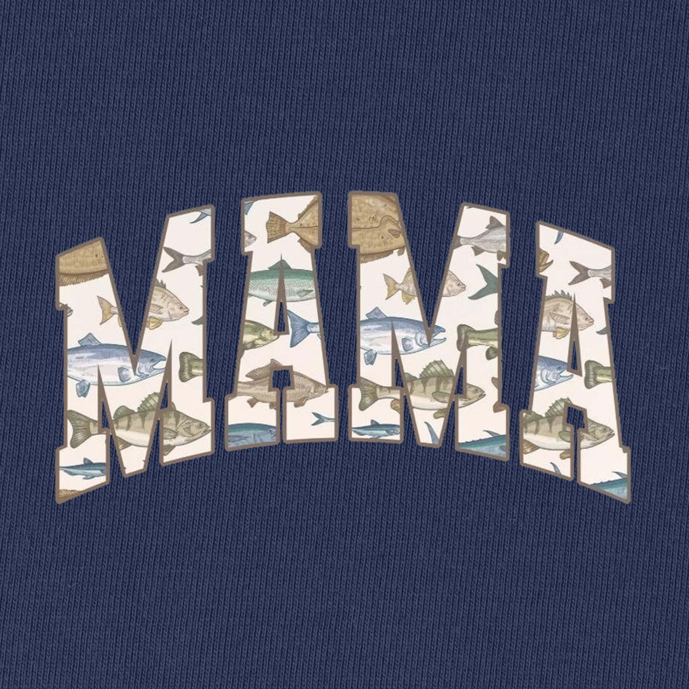 Mama Fishing T-Shirt for Women
