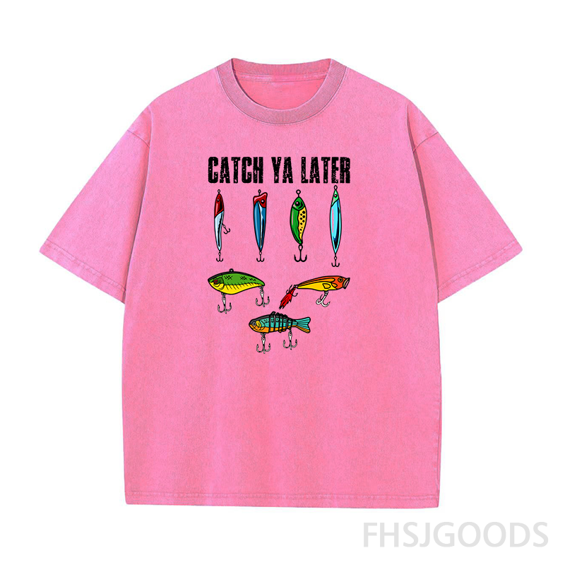 Fish Lover Unisex Distressed T-Shirt