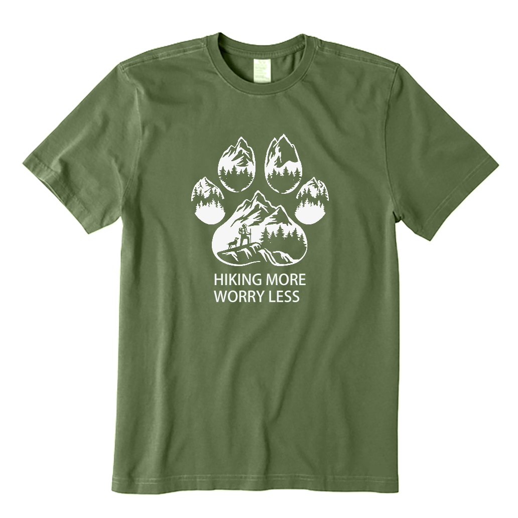 Hiking More Worry Less T-shirt