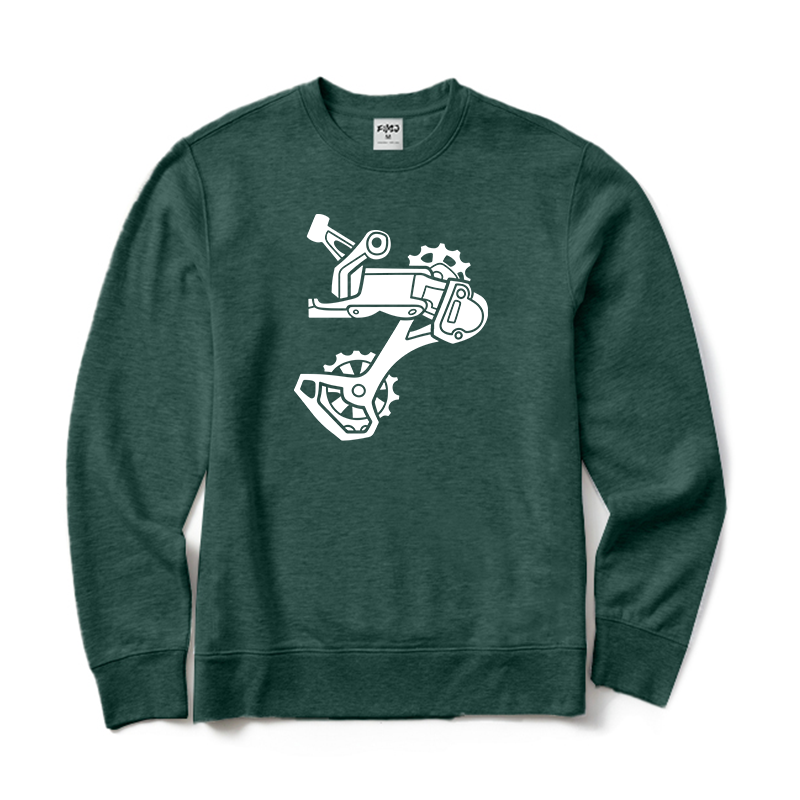 Rear Derailleur BIKE Crewneck Sweatshirt