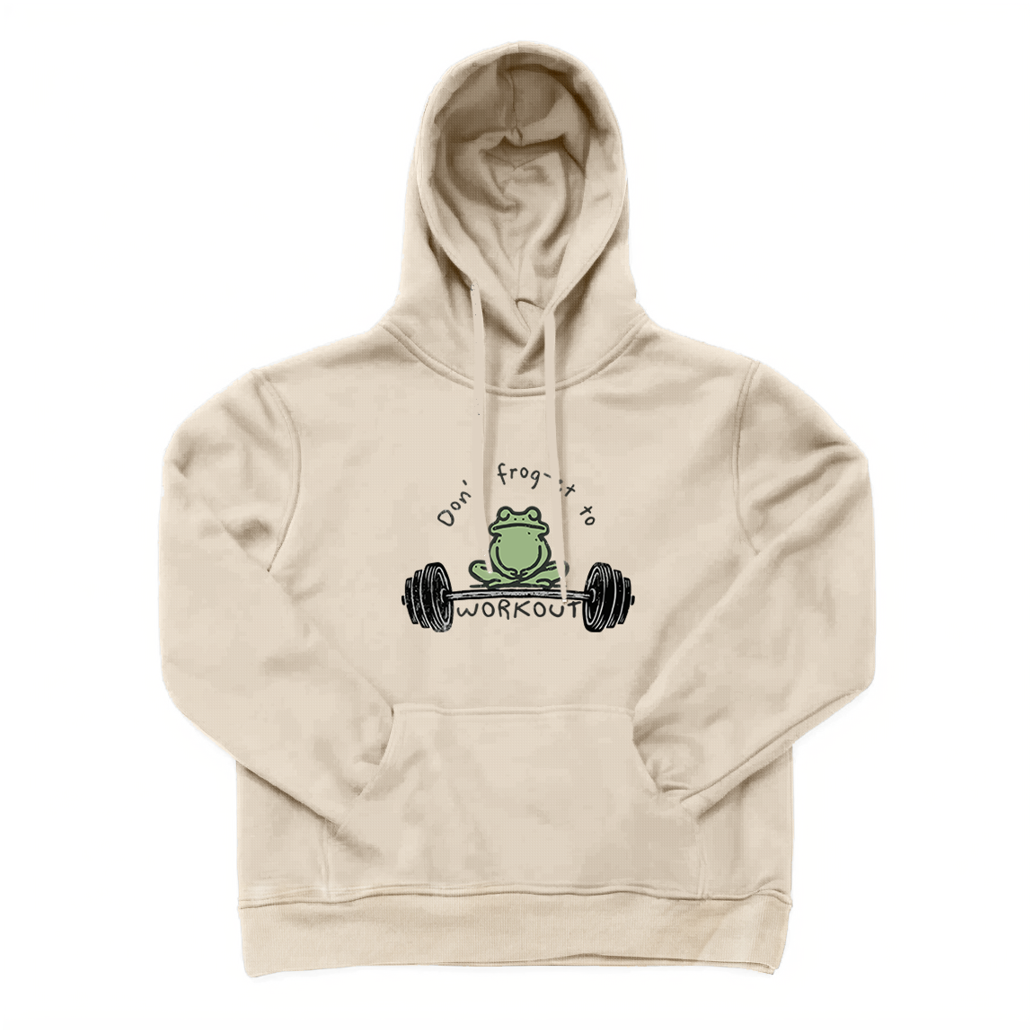 Don't Frog-et To Workout Hoodie