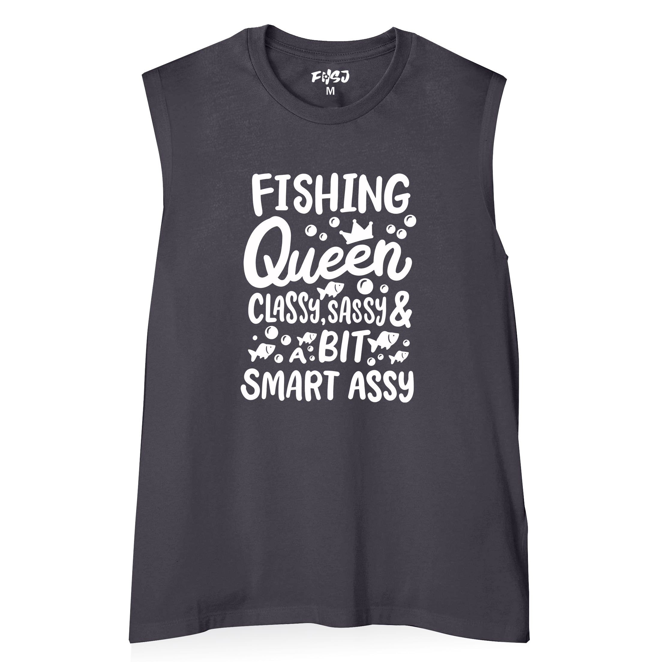 Women Fishing Queen Classy Sassy Tank Top