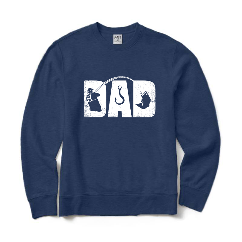 Fishing Dad Crewneck Sweatshirt