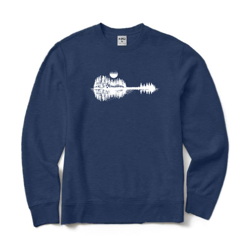 Nature Guitar Crewneck Sweatshirt
