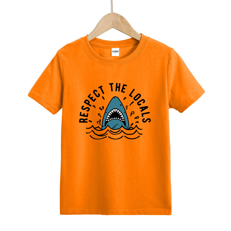 Respect The Locals Kids T-Shirt