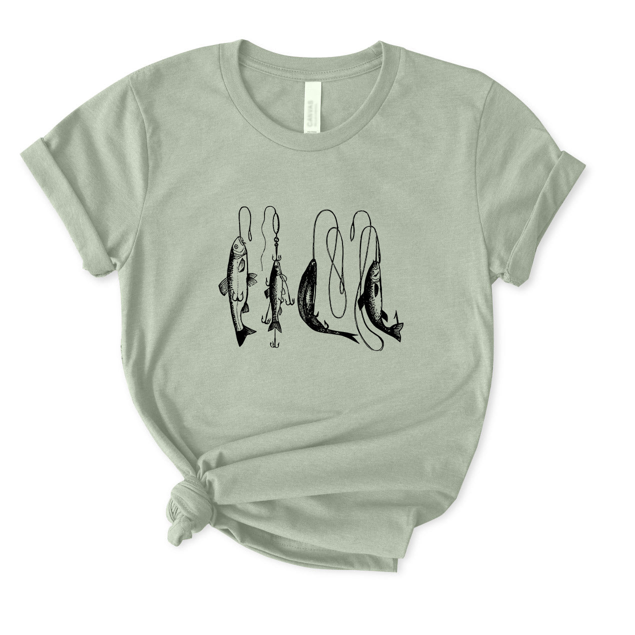 Vintage Fishing T-Shirt for women