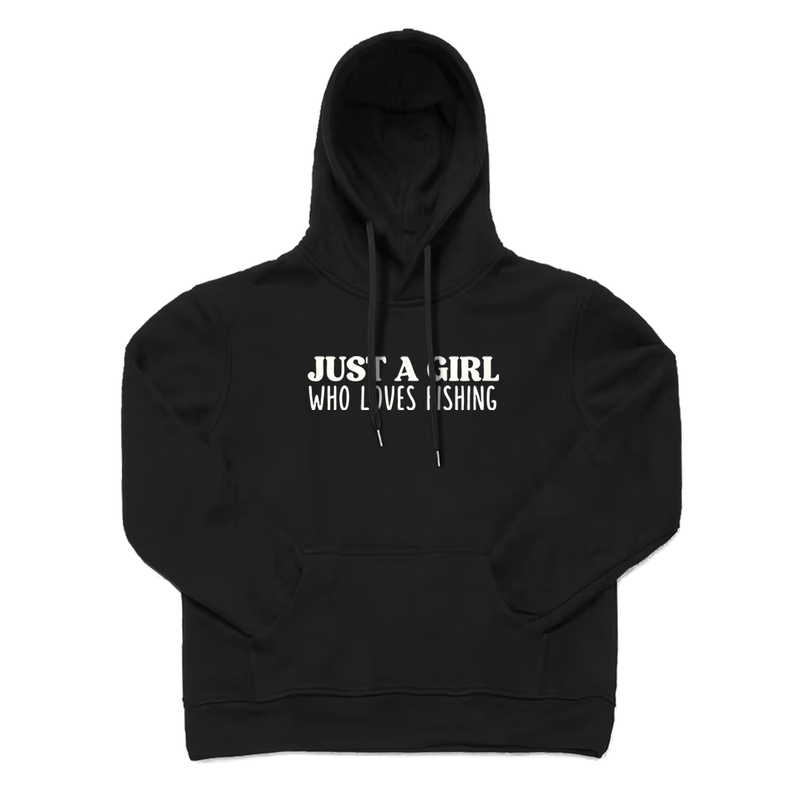 Just A Girl Who Loves Fishing Hoodie