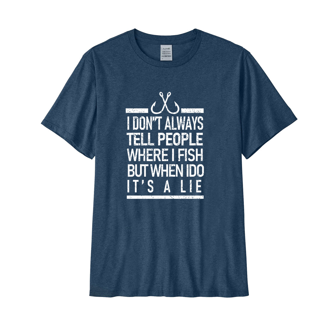 NOT TELL PEOPLE WHERE I FISH Performance T-Shirt