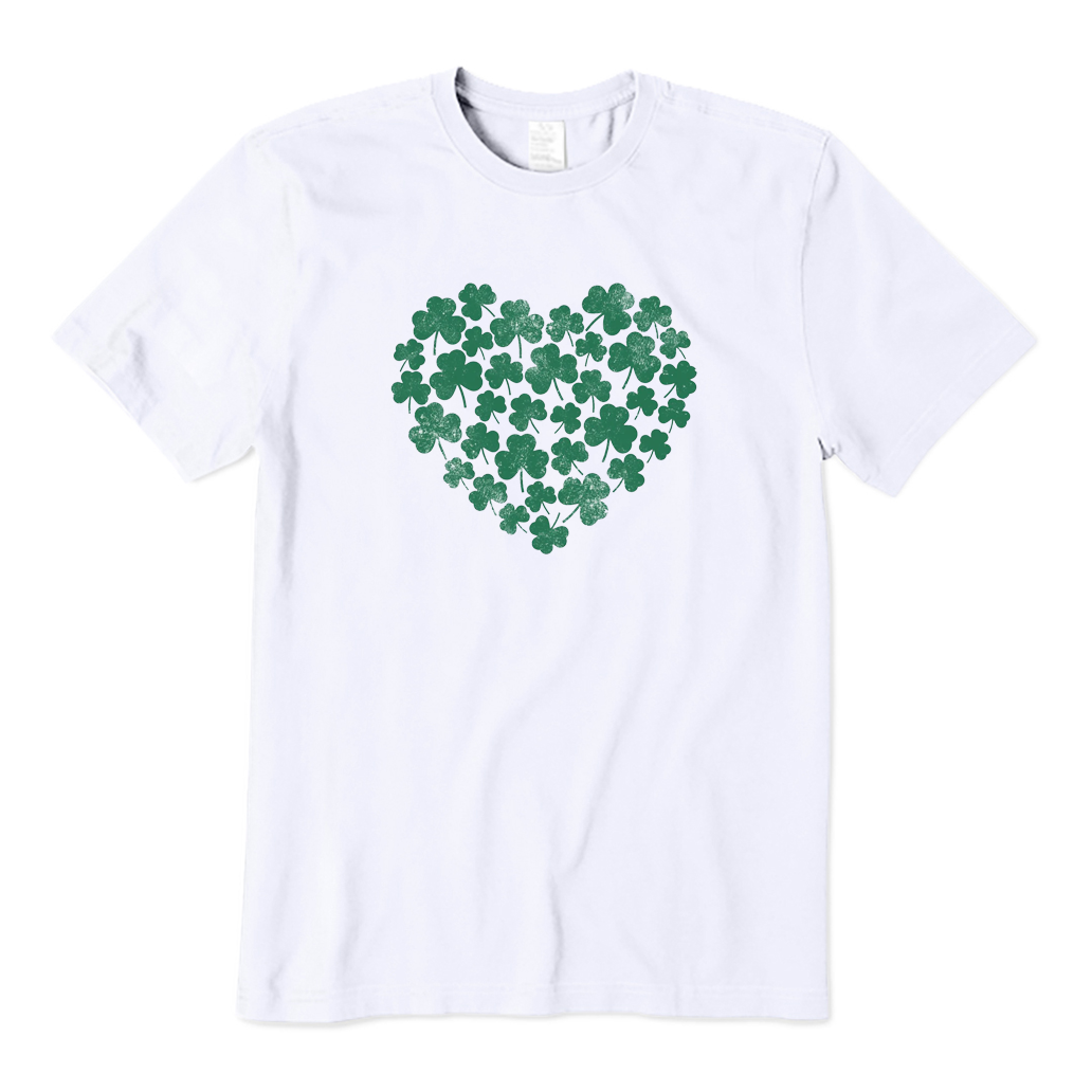 Shamrock Heart  T-shirt