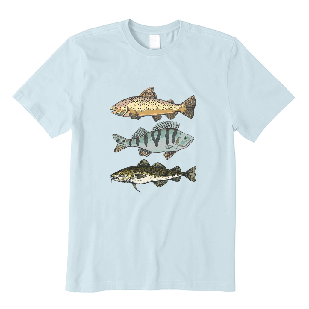 River Fish Trout T-shirt