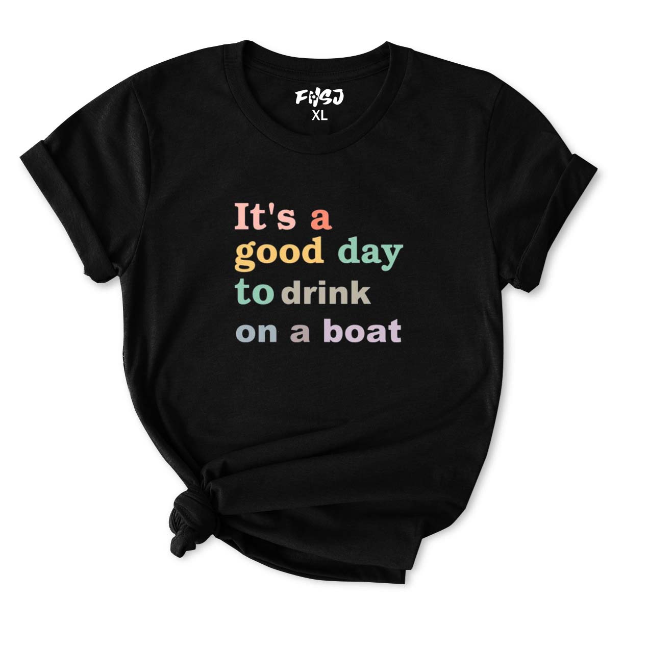 Good Day To Drink on A Boat T-Shirt for Women