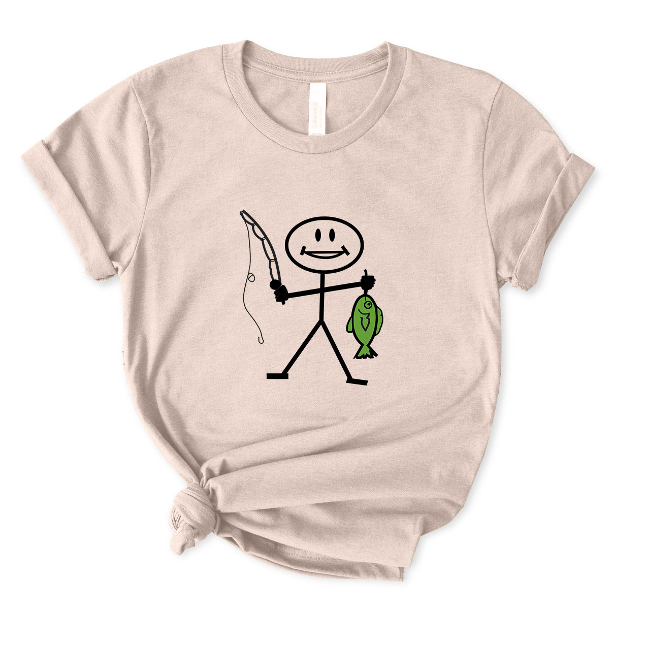 Happy Fishing T-Shirt for women