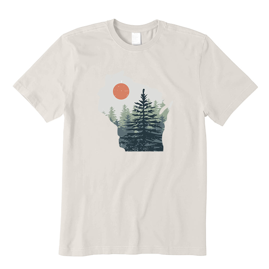 Wisconsin Pine Trees T-Shirt