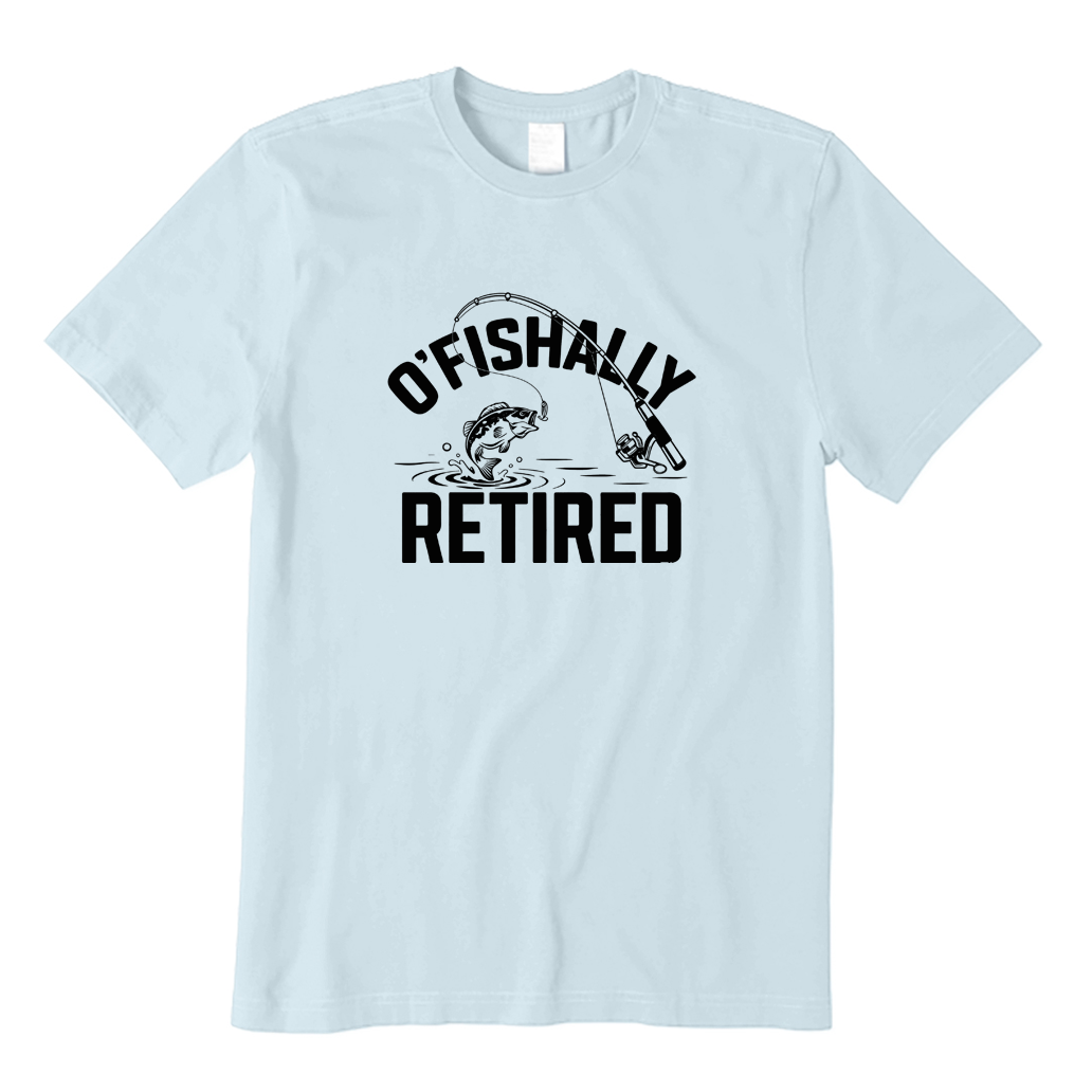 Funny Fishing Retirement T-shirt