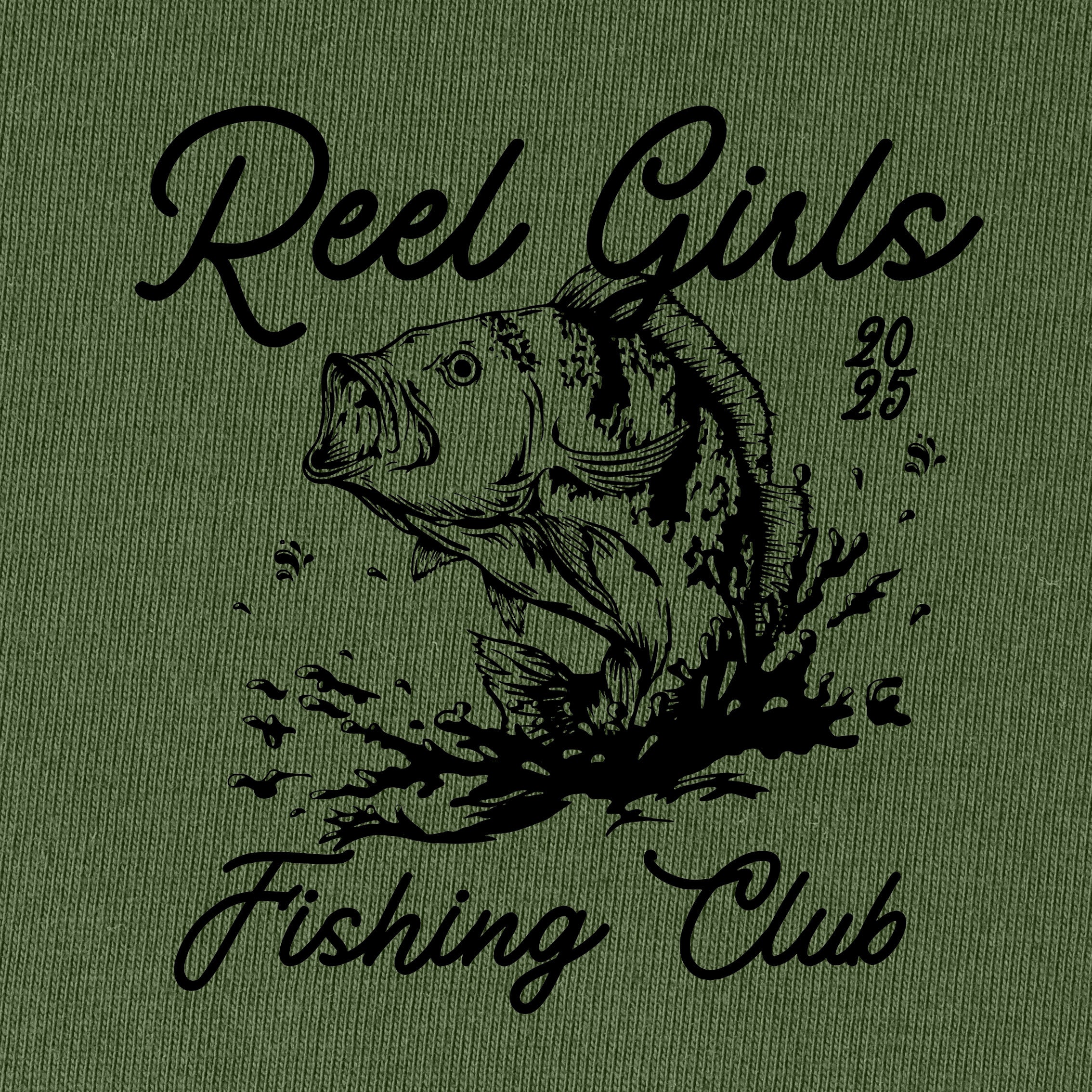Reel Girls Fishing Club T-Shirt for Women
