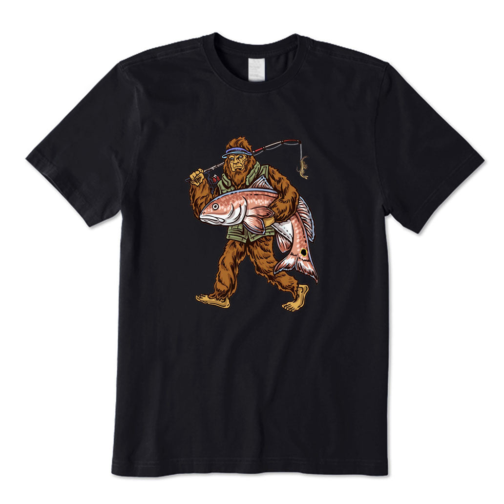 Bigfoot Fisherman T-Shirt