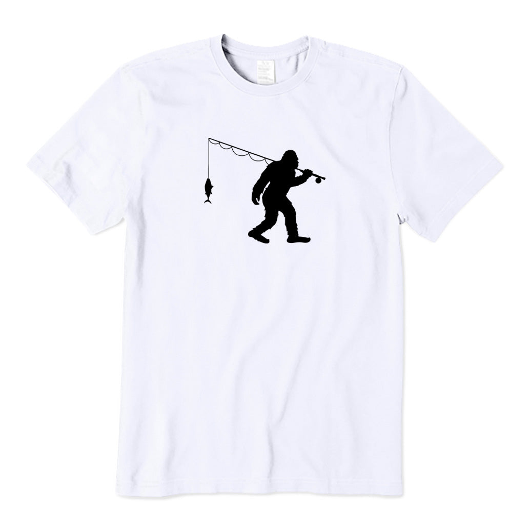 Bigfoot Fishing T-Shirt