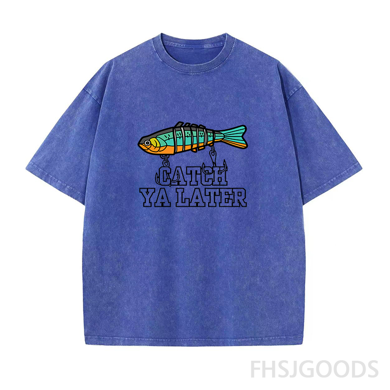 Catch You Later Unisex Distressed T-Shirt