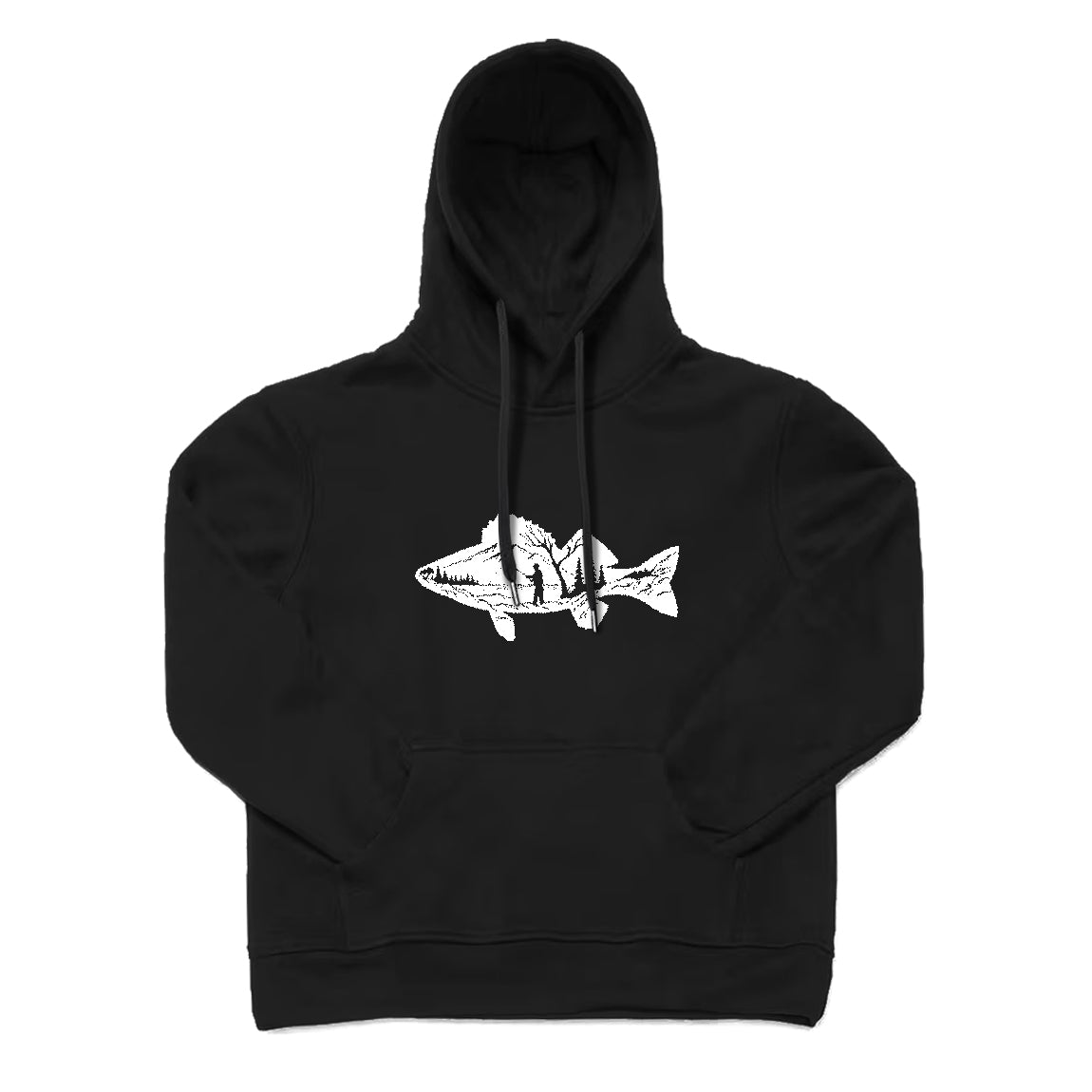 FISH AND LANDSCAPE Hoodie