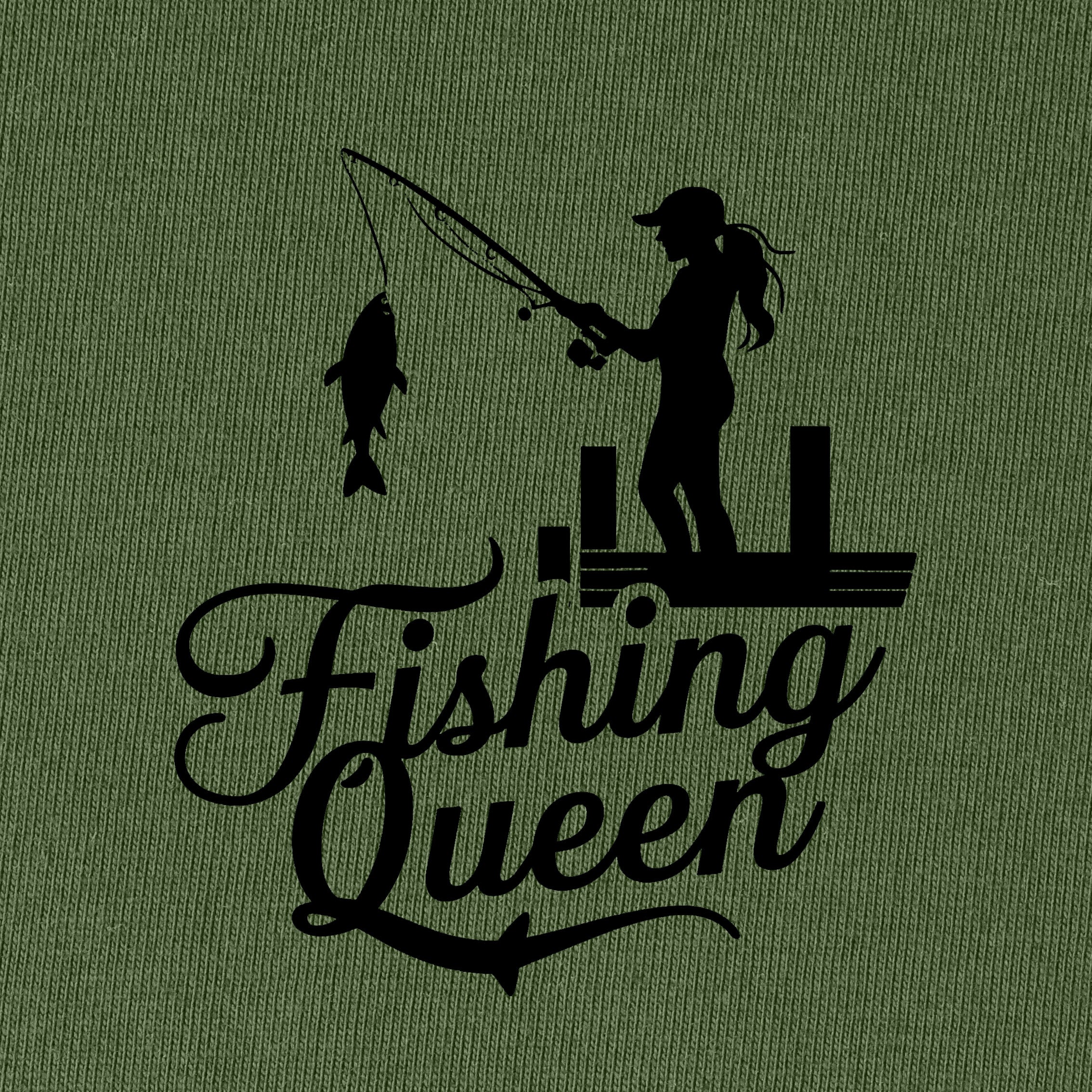 Fishing Queen T-Shirt for Women