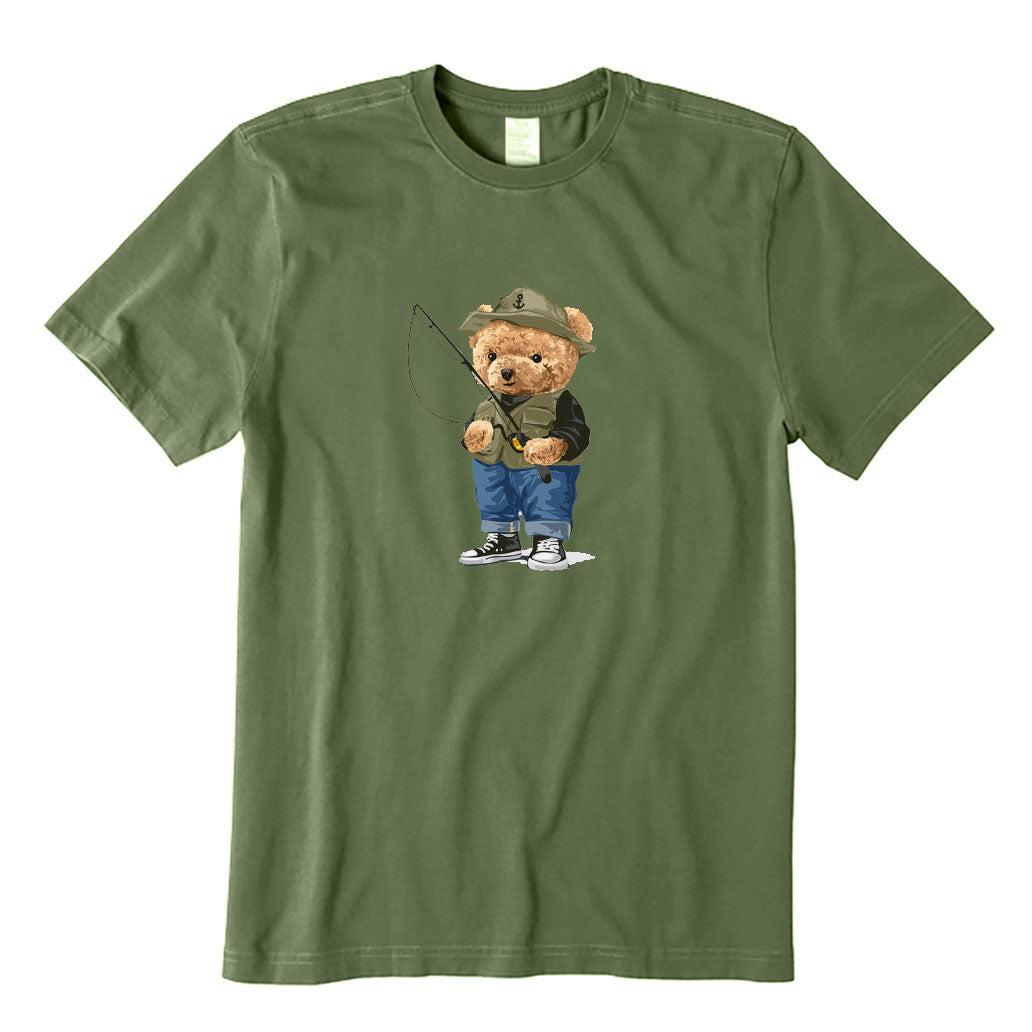 Bear Fishing T-Shirt