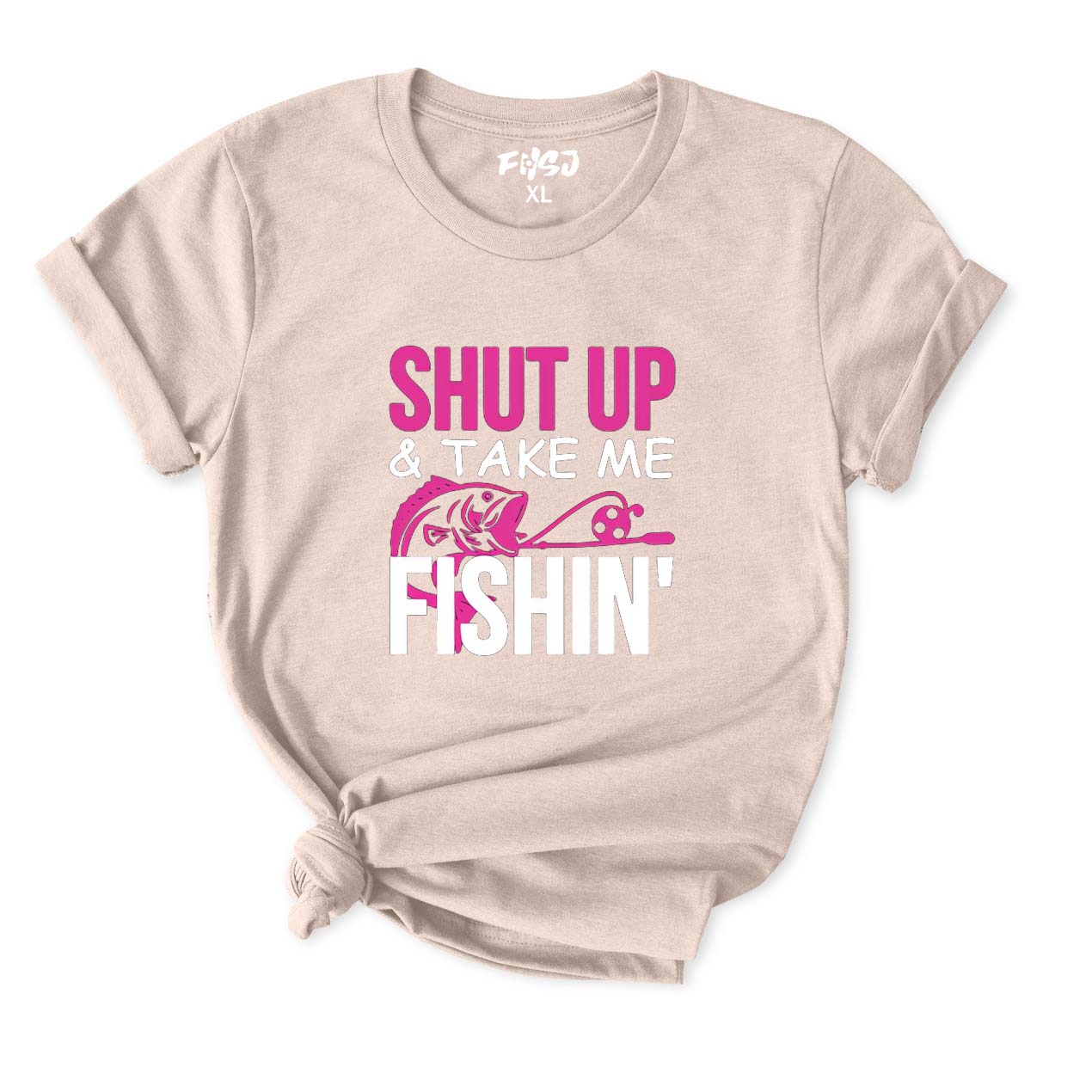 Shut Up and Take Me Fishing T-Shirt for Women