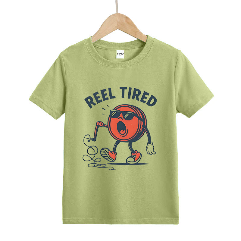 Reel Tired Kids T-Shirt