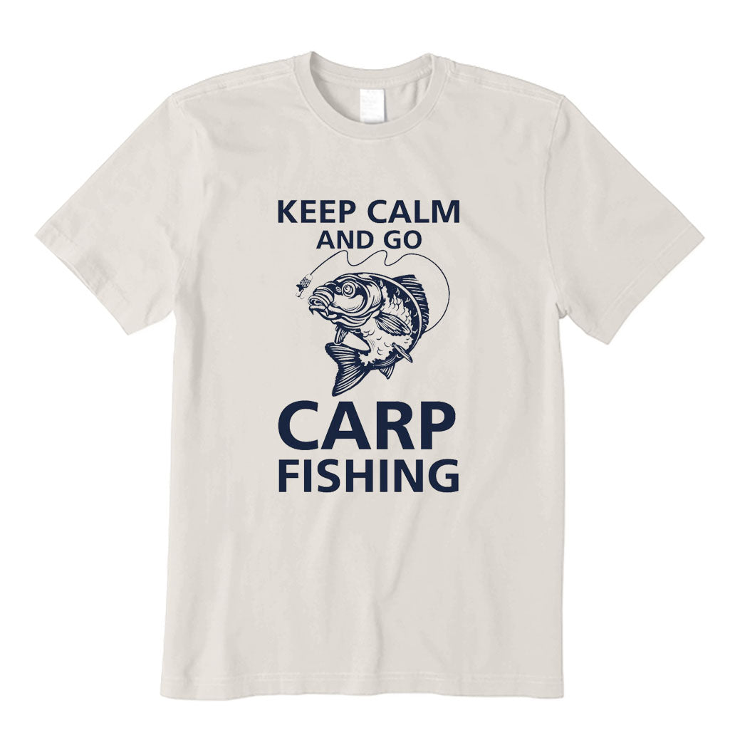 Keep Calm and Go Carp Fishing T-Shirt