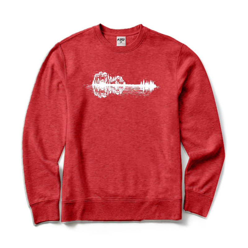 Nature Guitar Crewneck Sweatshirt